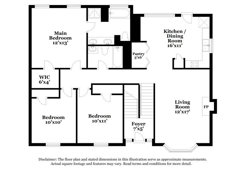 1,960/Mo, 97 Summer Creek Dr Dallas, GA 30157 Floor Plan View 2