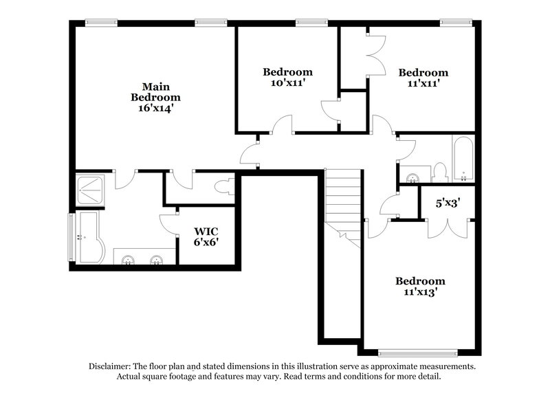 2,870/Mo, 112 Garrison Ln Locust Grove, GA 30248 Floor Plan View