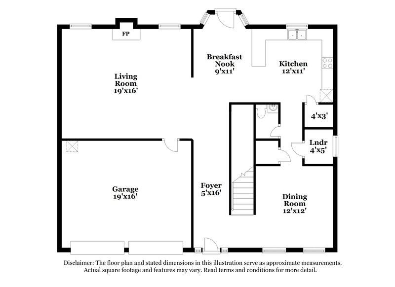 2,870/Mo, 112 Garrison Ln Locust Grove, GA 30248 Floor Plan View 2