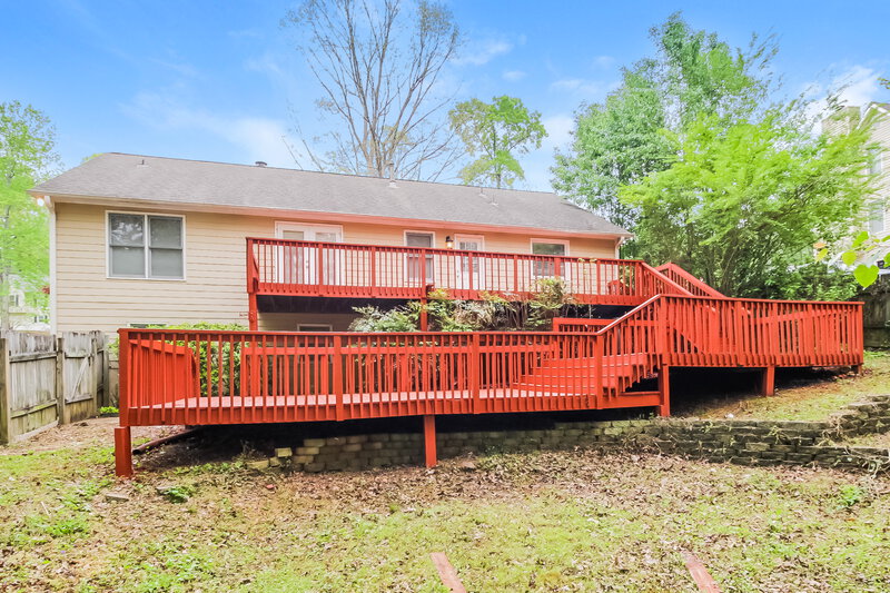 1,815/Mo, 291 Mill Pointe Trl Dallas, GA 30157 Rear View 2