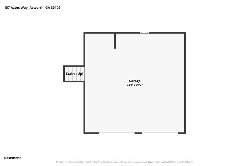 0/Mo, 157 Aztec Way Acworth, GA 30102 Floor Plan View 3