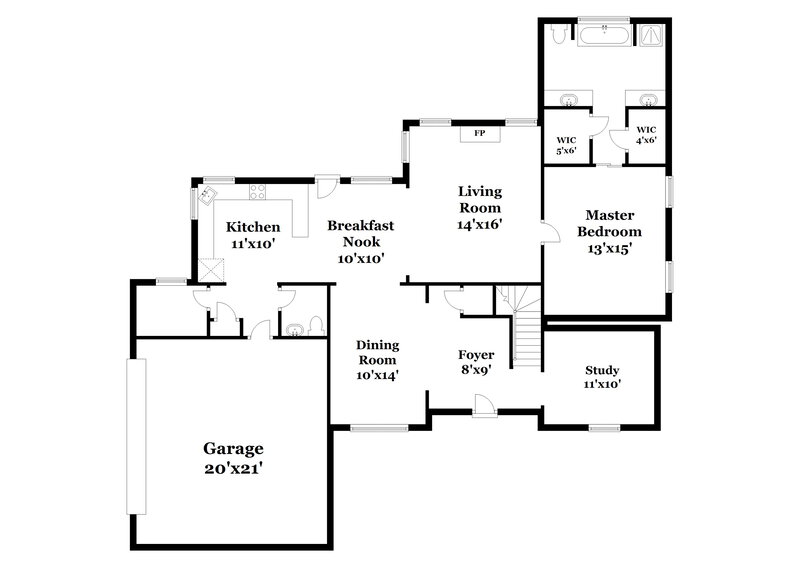 2,675/Mo, 111 Windsong Drive Stockbridge, GA 30281 photofloorplan View 2