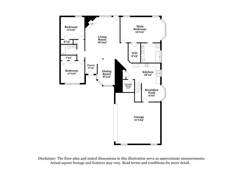 2,145/Mo, 236 Gilliam Ct Locust Grove, GA 30248 Floor Plan View