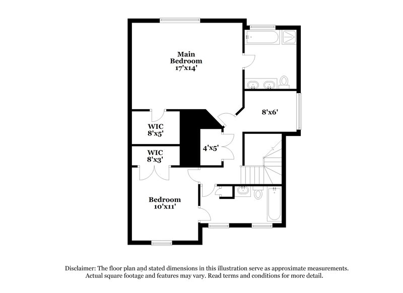 1,705/Mo, 226 Darbys Crossing Ct Hiram, GA 30141 Floor Plan View 2
