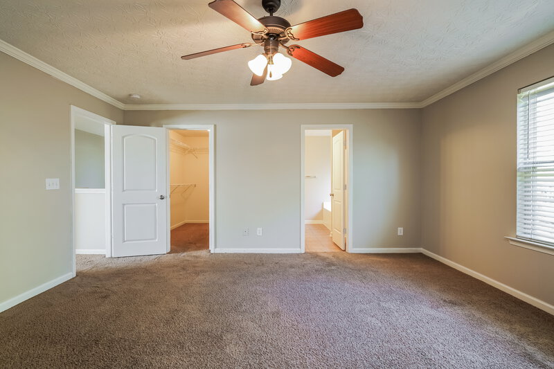 1,860/Mo, 7066 Skippingstone Way Douglasville, GA 30134 Main Bedroom View