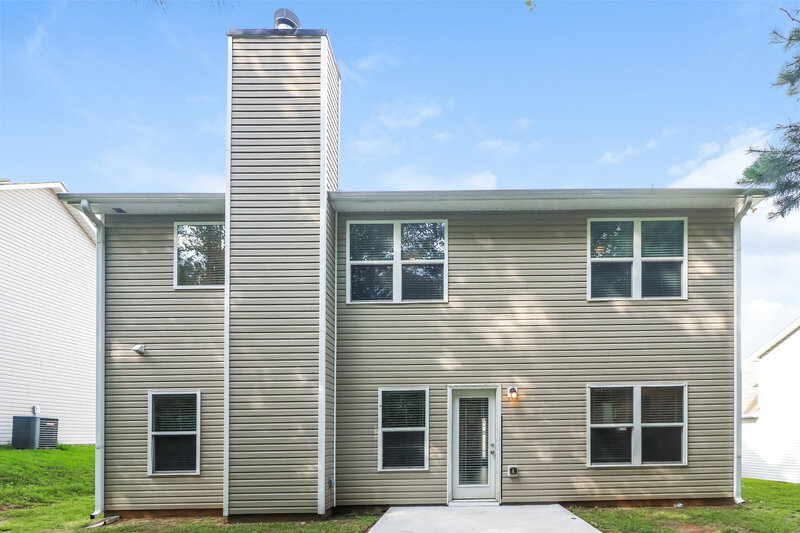 2,730/Mo, 580 Fieldcrest Drive Dallas, GA 30132 Rear View