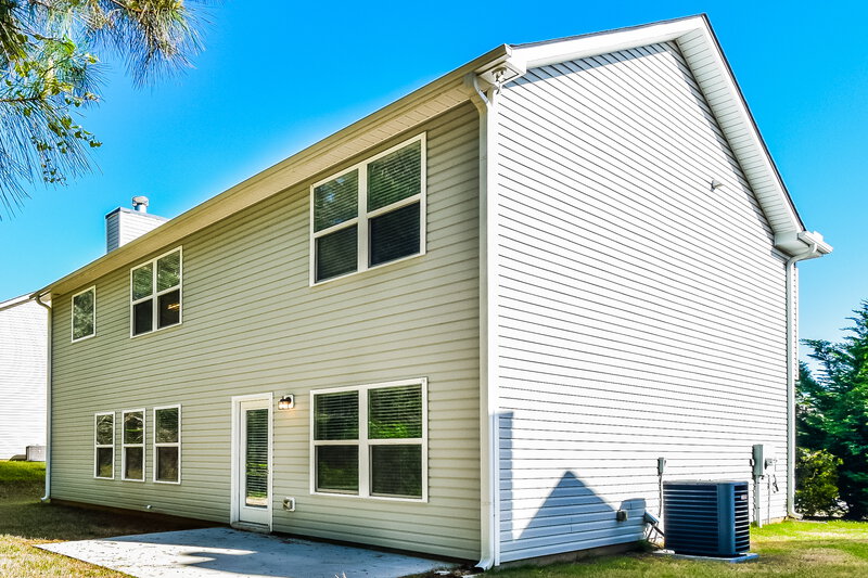 1,890/Mo, 592 Fieldcrest Drive Dallas, GA 30132 Rear View