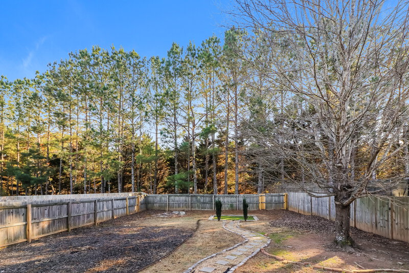2,075/Mo, 314 Parkmont Way Dallas, GA 30132 Backyard View