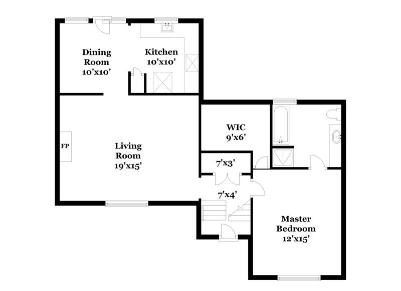 1,700/Mo, 2701 RAMBLING WAY Lithonia, GA 30058 Floor Plan View 2