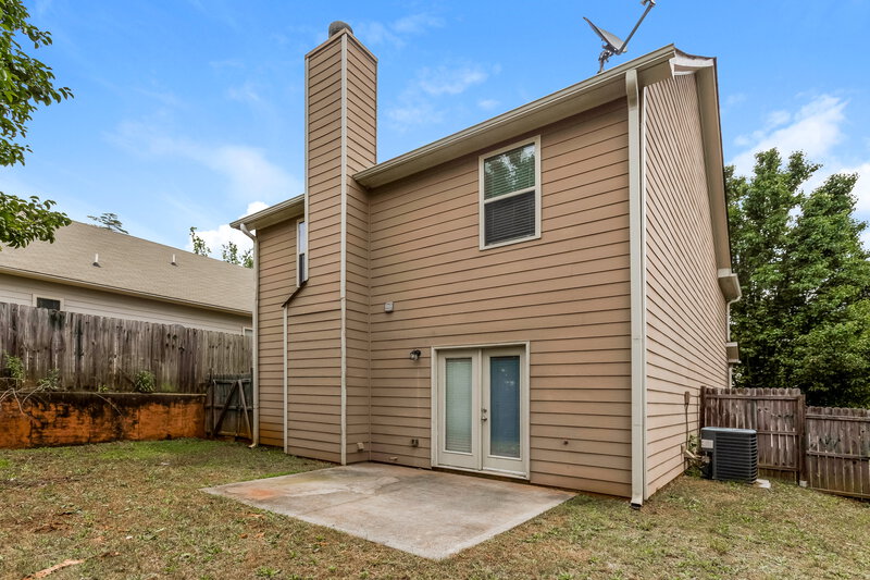 1,855/Mo, 21 Carriage Hills Dr SE Cartersville, GA 30121 Rear View