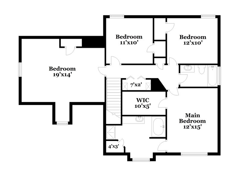 1,975/Mo, 3046 Reynolds Run McDonough, GA 30252 Floorplan View