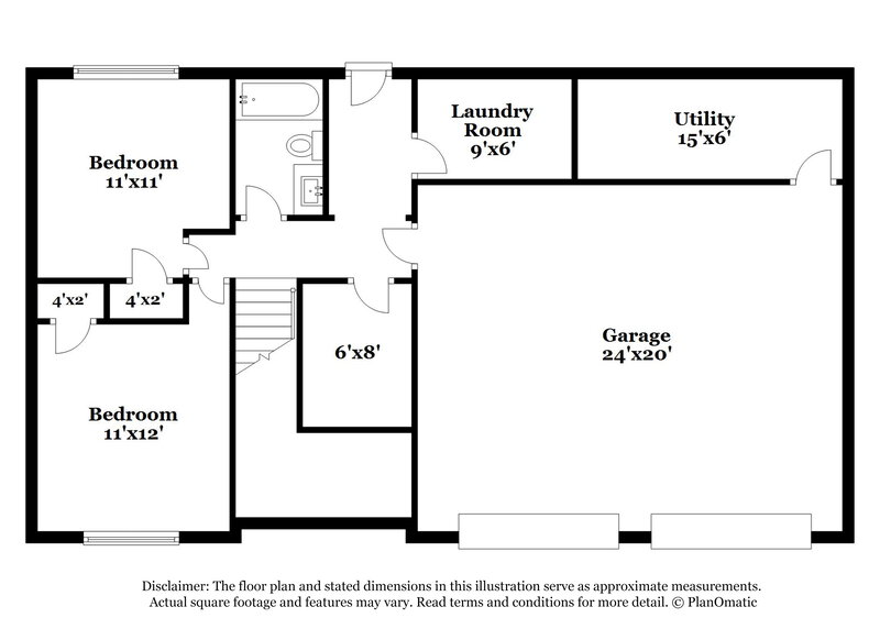 3,140/Mo, 223 Comet Court Dallas, GA 30157 Floor Plan View