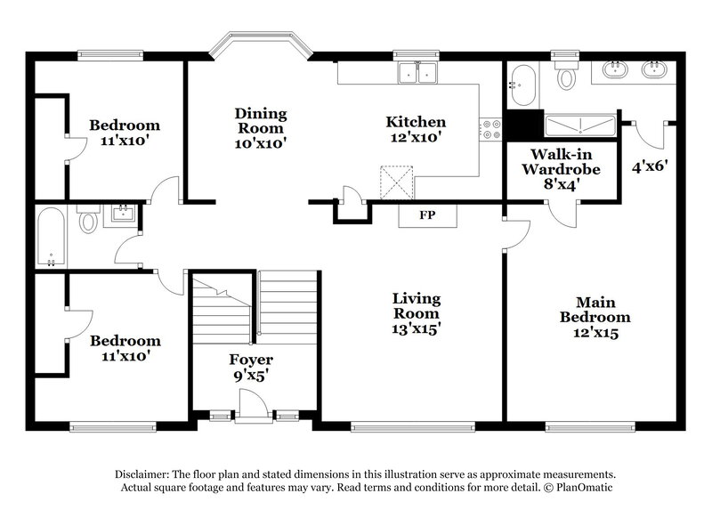 3,140/Mo, 223 Comet Court Dallas, GA 30157 Floor Plan View 2