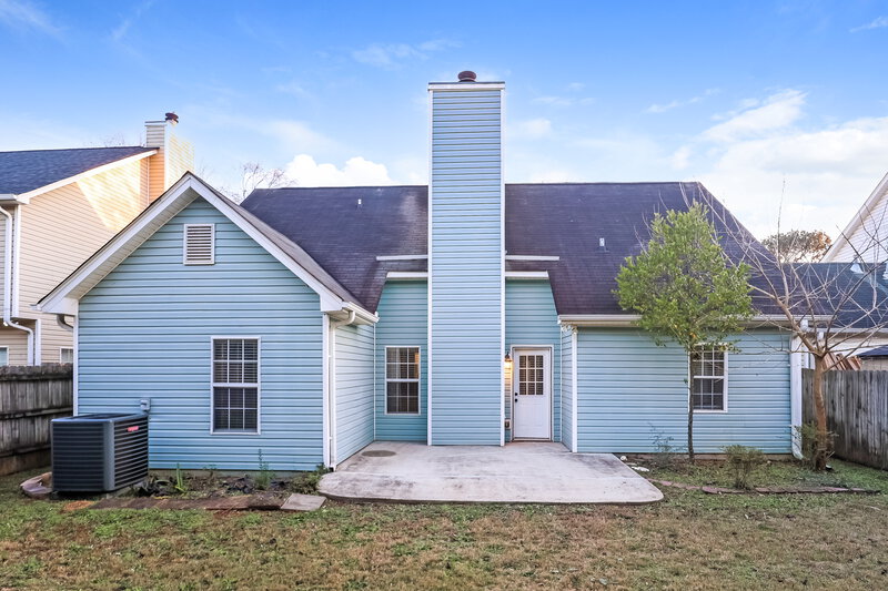 1,700/Mo, 1820 Towne Park Drive McDonough, GA 30252 Rear View