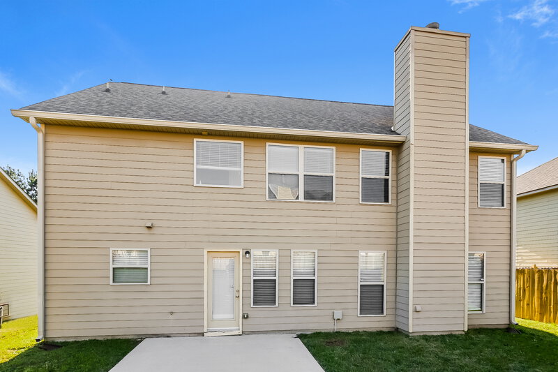 2,250/Mo, 7805 Bell Tower Ln Fairburn, GA 30213 Rear View