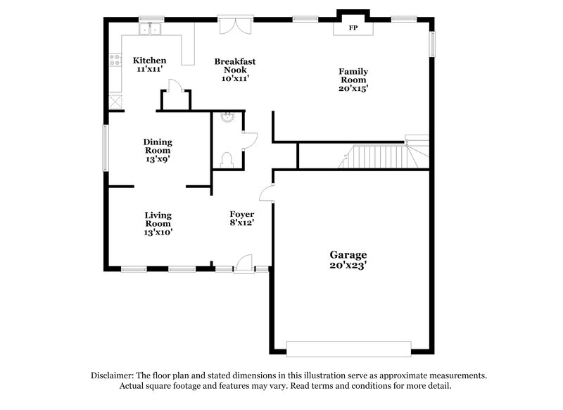 2,165/Mo, 3321 Southerland Court Douglasville, GA 30135 Floor Plan View 2