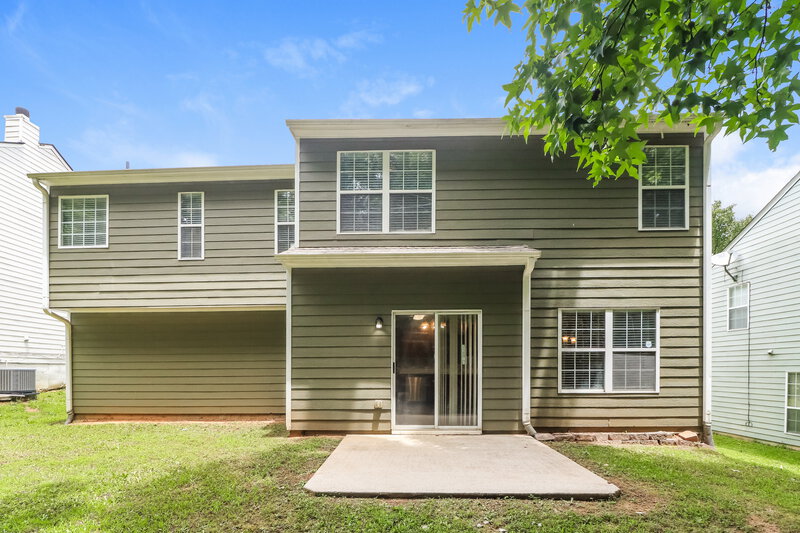 2,100/Mo, 1347 Ambercrest Way Austell, GA 30168 Rear View