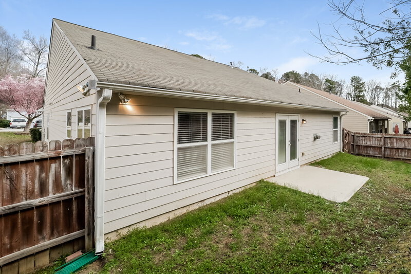 2,150/Mo, 8416 Somerton Circle Douglasville, GA 30134 Rear View