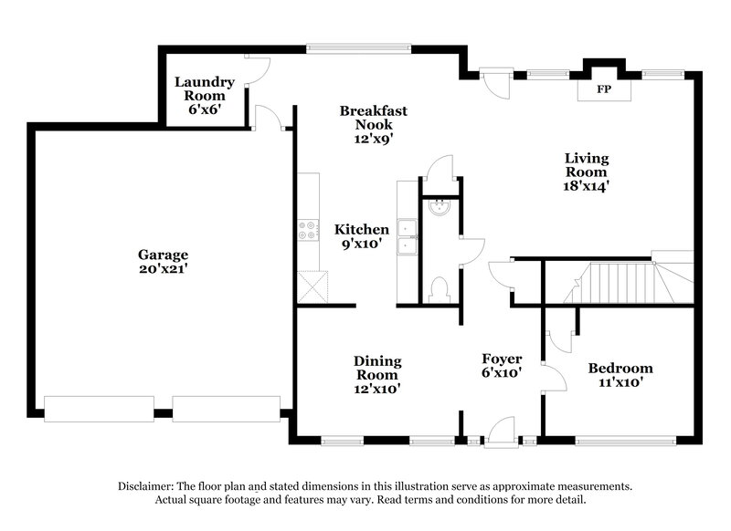 2,115/Mo, 8280 Eastshore Dr Union City, GA 30291 Floor Plan View