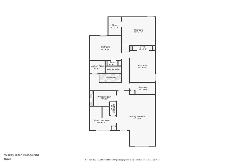 3,040/Mo, 182 Stillwood Dr Newnan, GA 30265 Floor Plan View 2