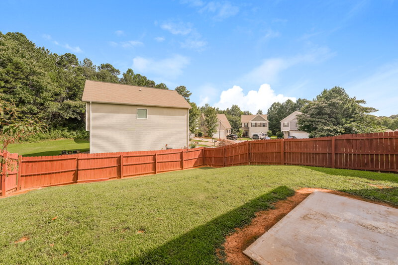 2,405/Mo, 793 Lobdale Falls Dr Lawrenceville, GA 30045 Backyard View