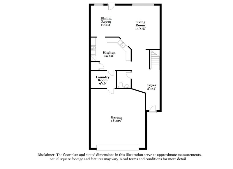 2,100/Mo, 317 Lauren Dr. Fairburn, GA 30213 Floor Plan View