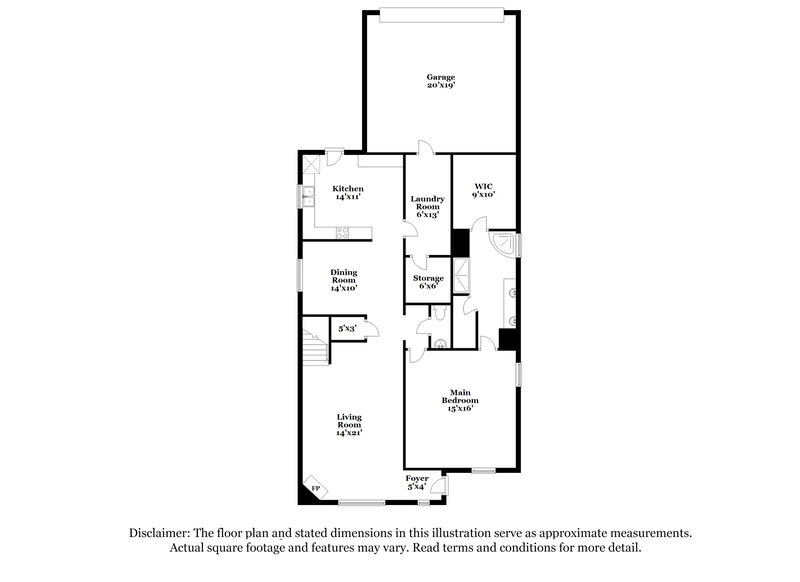 2,480/Mo, 1675 New Orleans Way McDonough, GA 30252 Floor Plan View