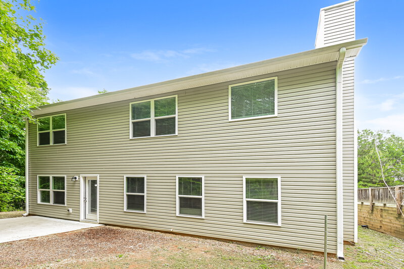 2,160/Mo, 466 Fieldcrest Drive Dallas, GA 30132 Rear View
