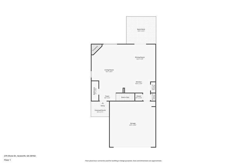 0/Mo, 275 Shaw Dr Acworth, GA 30102 Floor Plan View