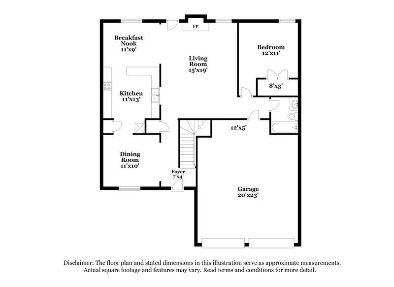 2,140/Mo, 207 Lantana Drive Locust Grove, GA 30248 Floor Plan View