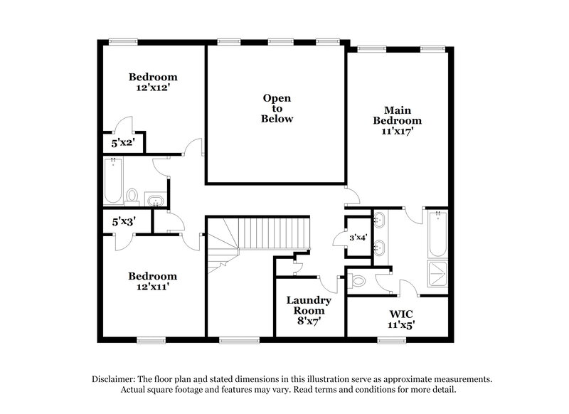 2,140/Mo, 207 Lantana Drive Locust Grove, GA 30248 Floor Plan View 2