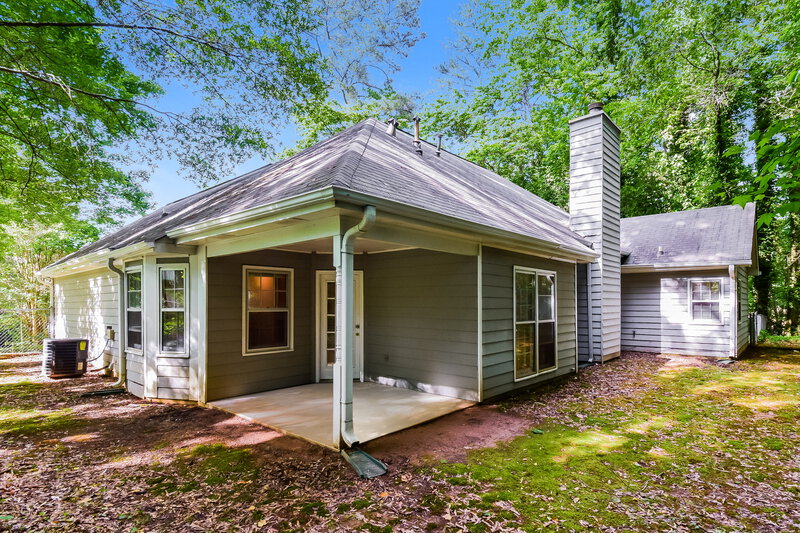 1,845/Mo, 1204 Garden Path SE Conyers, GA 30094 Rear View