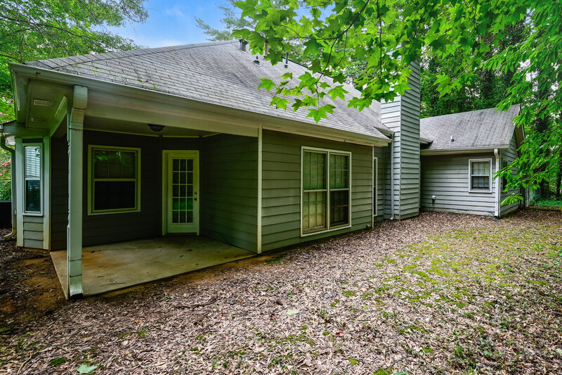 1,825/Mo, 1204 Garden Path SE Conyers, GA 30094 Rear View