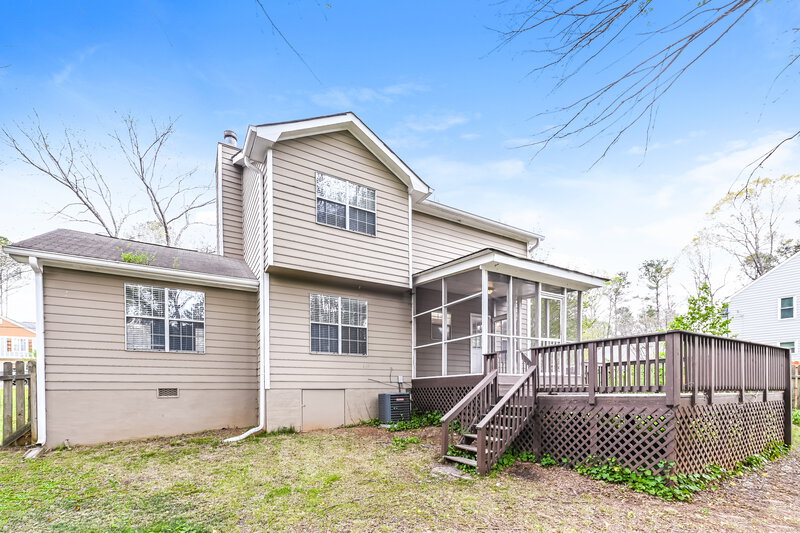 1,965/Mo, 1920 Rocky Mill Drive Lawrenceville, GA 30044 Rear View