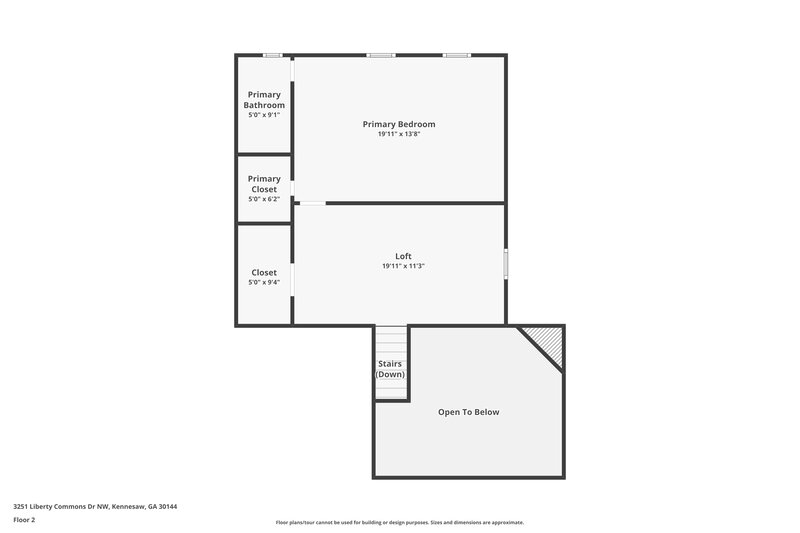 2,335/Mo, 3251 Liberty Commons Dr Kennesaw, GA 30144 Floor Plan View 2