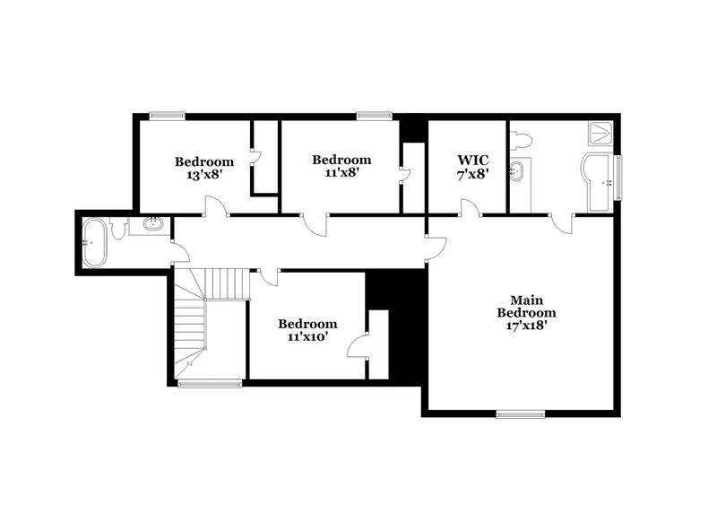 2,015/Mo, 4591 Derby Loop Fairburn, GA 30213 Floor Plan View 2