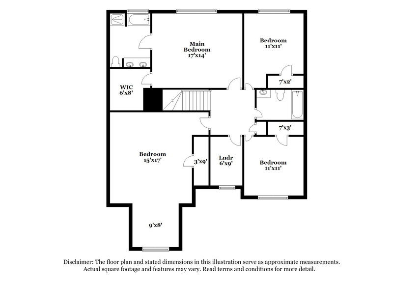 2,105/Mo, 70 Moss Way Cartersville, GA 30120 Floor Plan View 2