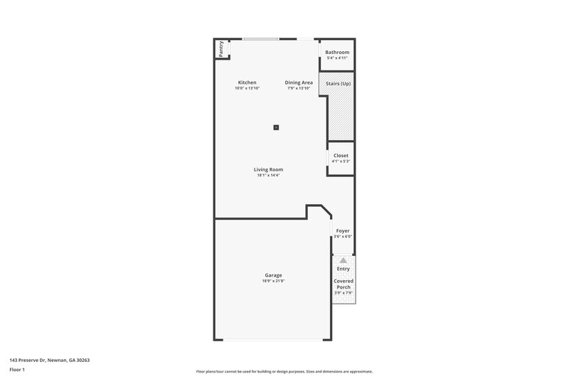 1,910/Mo, 143 Preserve Dr Newnan, GA 30263 Floor Plan View