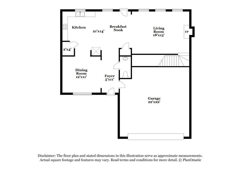 2,035/Mo, 361 Susie Creek Ln Villa Rica, GA 30180 Floor Plan View