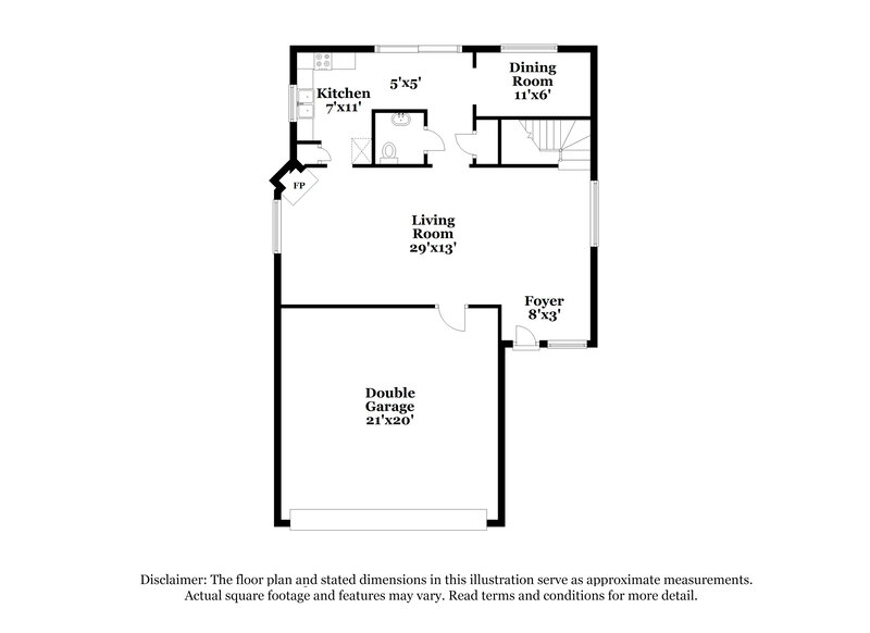 2,870/Mo, 5028 Kens Court Stockbridge, GA 30281 Floor Plan View