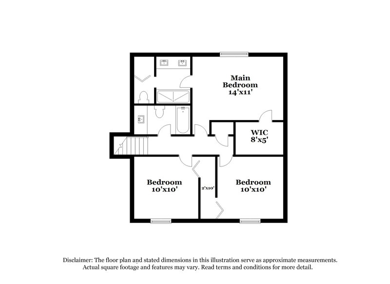 1,950/Mo, 299 Cindy Dr Conyers, GA 30094 Floorplan View 2