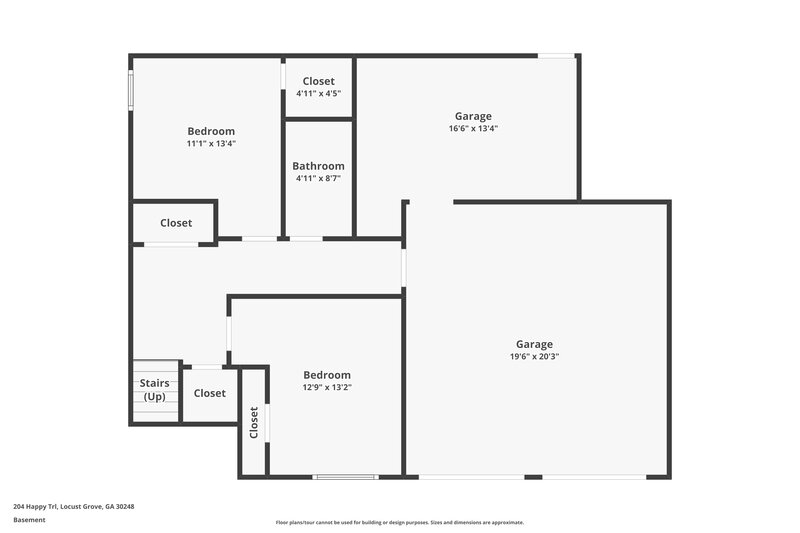 2,900/Mo, 204 Happy Trail Locust Grove, GA 30248 Floor Plan View