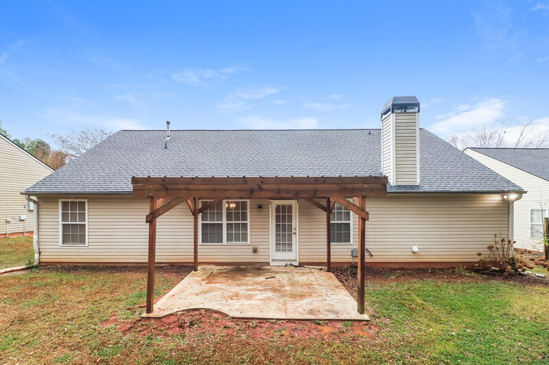 1,765/Mo, 127 Berkley Dr Villa Rica, GA 30180 Rear View