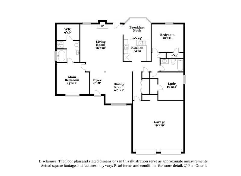 2,630/Mo, 1672 Zacharys Way McDonough, GA 30253 Floor Plan View