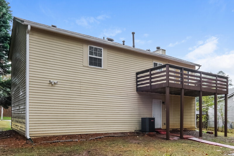 1,670/Mo, 5224 Brough Lane Stone Mountain, GA 30088 Rear View