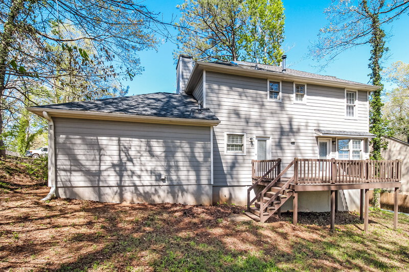 2,085/Mo, 1340 Grayland Hills Dr Lawrenceville, GA 30046 Rear View