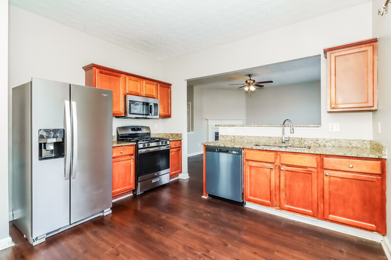 2,155/Mo, 1583 Thornwick Trace Stockbridge, GA 30281 Kitchen View