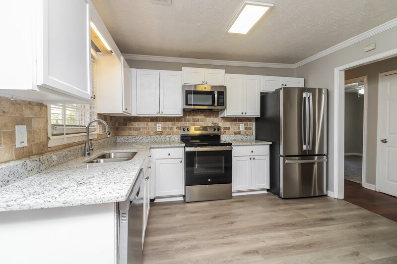 1,575/Mo, 3866 Misty Bleau Drive Powder Springs, GA 30127 Kitchen View 2