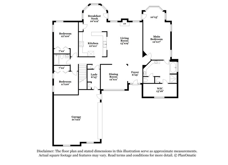 2,365/Mo, 380 Bald Eagle Way McDonough, GA 30253 Floor Plan View