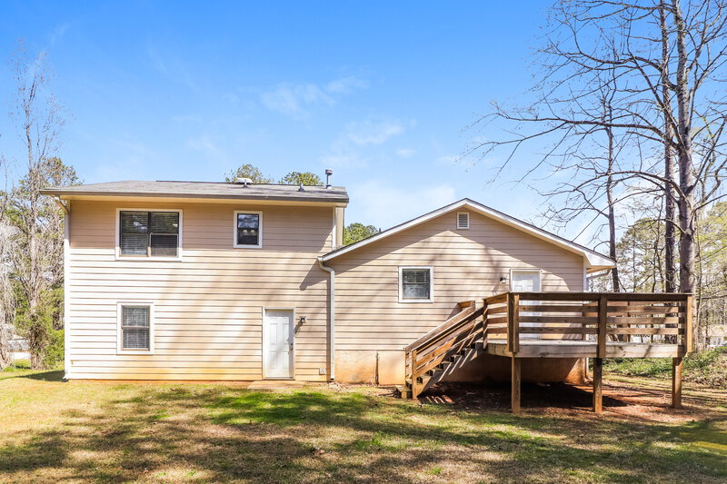 2,025/Mo, 3455 Stallion Court Powder Springs, GA 30127 Rear View